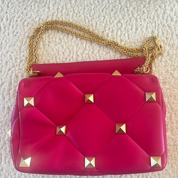 Valentino Roman Stud Large Quilted Bag - Picture 4 of 7